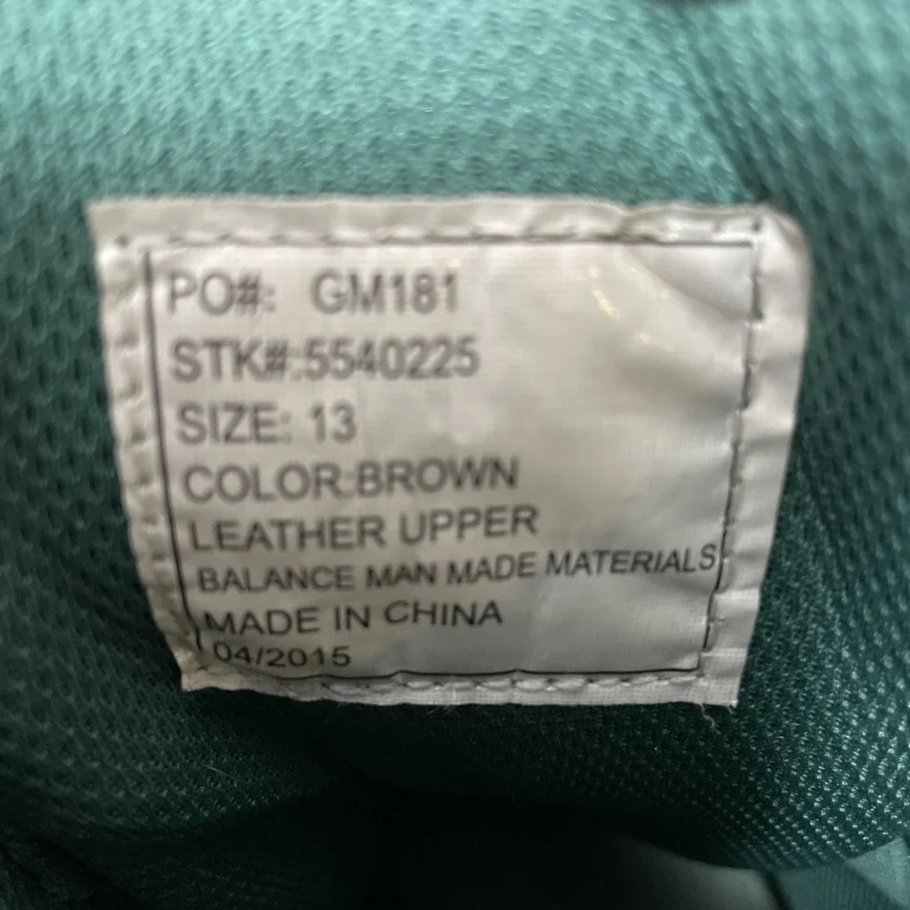 Gander‎ Mountain Hunting Hiking Boots Brown Mens Size 13